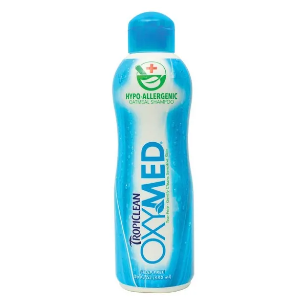 20 oz. Tropiclean Oxy-Med Hypo-Allergenic Shampoo - Hygiene